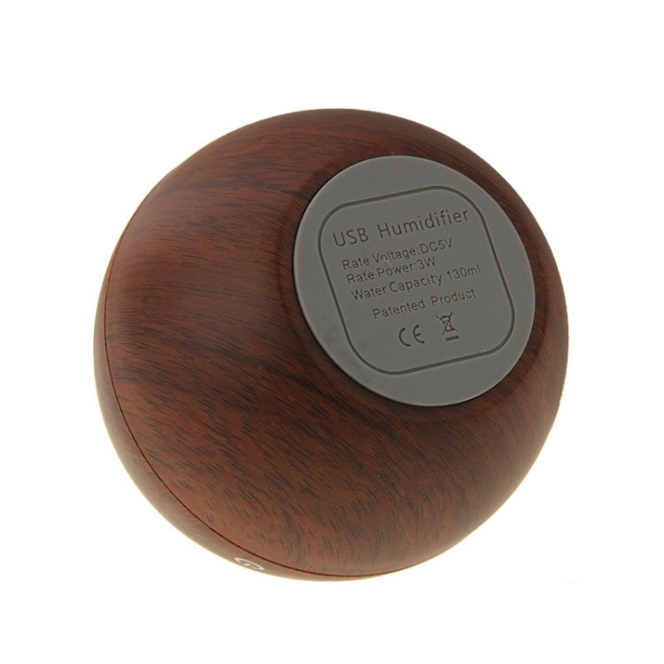 LM-X1 USB Rechargeable Wood Texture 3W Ultrasonic Aroma Air Humidifier - Home & Garden by buy2fix | Online Shopping UK | buy2fix