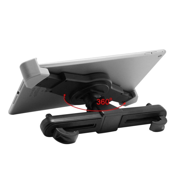 Universal 360 Degrees Rotation Car Headrest Mount Holder, For iPad, Samsung, Lenovo, Sony and Other Tablet PC(Black) - Car Holders by Young Player | Online Shopping UK | buy2fix