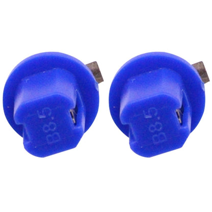 2 PCS B8.5 Blue Light 0.2W 12LM 1 LED SMD 5050 LED Instrument Light Bulb Dashboard Light for Vehicles, DC 12V(Blue) - Instrument Lights by buy2fix | Online Shopping UK | buy2fix