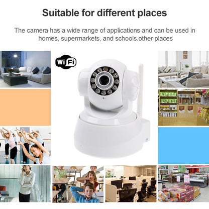 Wireless Infrared IP Camera with WiFi, 0.3 Mega Pixels, Motion Detection and Night Vision / Infrared Alarm Input Function - Security by buy2fix | Online Shopping UK | buy2fix