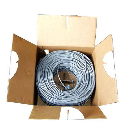 Lan Cable (CAT5E Data cable), Copper, Length: 305m , Diameter: 0.5mm - Computer & Networking by buy2fix | Online Shopping UK | buy2fix