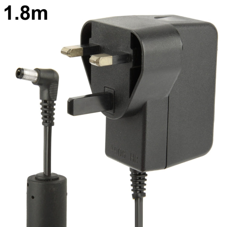 High Quality UK Plug AC 100-240V to DC 5V 2A Power Adapter, Tips: 5.5 x 2.5mm, Cable Length: 1.8m(Black) - Consumer Electronics by buy2fix | Online Shopping UK | buy2fix