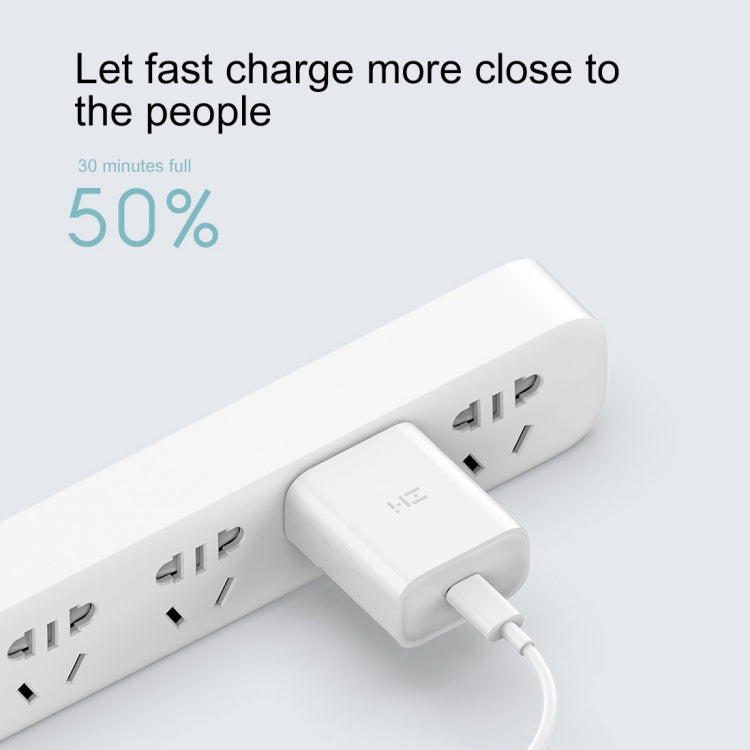 Original Xiaomi Youpin ZMI 20W Type-C / USB-C Quick Charger Power Adapter, US Plug(White) - USB Charger by Xiaomi | Online Shopping UK | buy2fix