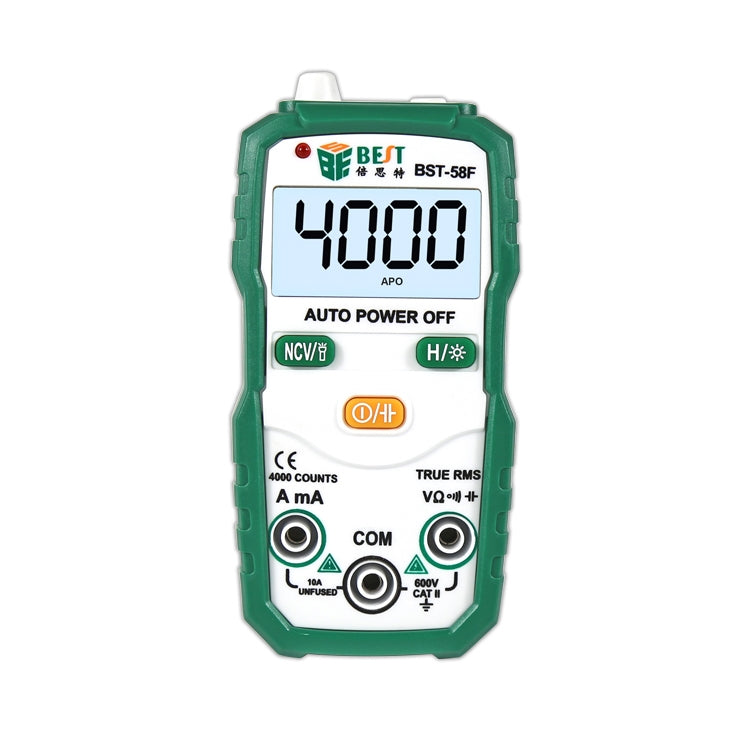 BEST BST-58F Full Automatic Range Multimeter Without Shift Intelligent Identification Digital Multimeter Household Mini Electrical Instrument - Consumer Electronics by BEST | Online Shopping UK | buy2fix