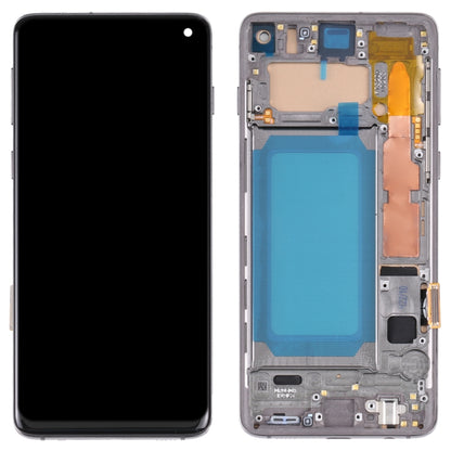 TFT LCD Screen For Samsung Galaxy S10 SM-G973 Digitizer Full Assembly with Frame - Repair & Spare Parts by buy2fix | Online Shopping UK | buy2fix