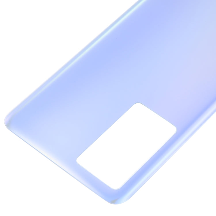 For vivo X70 OEM Glass Battery Back Cover(Aurora Blue) - Repair & Spare Parts by buy2fix | Online Shopping UK | buy2fix