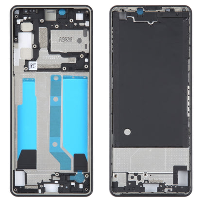 For Sony Xperia 10 IV Original Middle Frame Bezel Plate (Black) - Repair & Spare Parts by buy2fix | Online Shopping UK | buy2fix