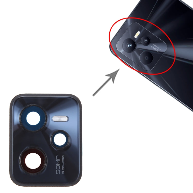 For Realme C35 Original Camera Lens Cover (Black) -  by buy2fix | Online Shopping UK | buy2fix