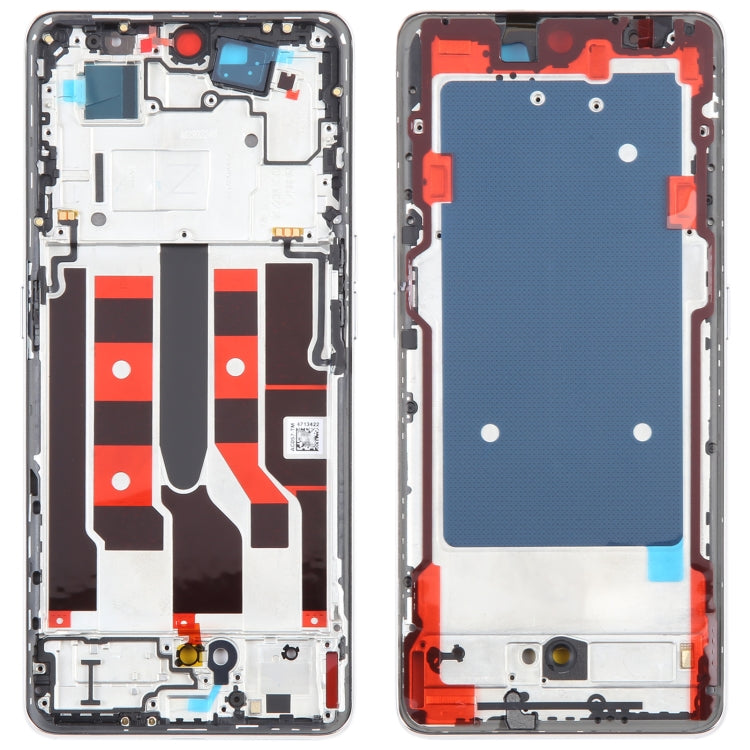 For OPPO Reno8 T 5G Original Front Housing LCD Frame Bezel Plate (Gold) - Frame Bezel Plate by buy2fix | Online Shopping UK | buy2fix