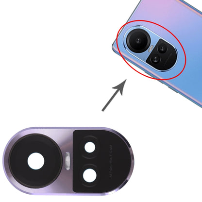 For OPPO Reno10 Global Original Camera Lens Cover (Purple) - Camera Series by buy2fix | Online Shopping UK | buy2fix