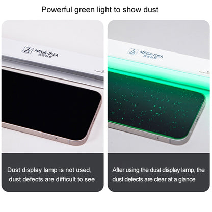 Show Dust Lamp 2 LCD screen Repair Dust Lamp Fingerprint Scratch Screen Changer Dust Display Lamp For Phone Mobile Green LED - Dust Remove Tool by QIANLI | Online Shopping UK | buy2fix