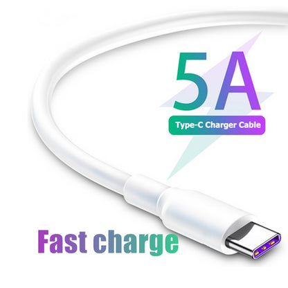 5A USB to USB-C / Type-C Flash Charging Data Cable, Cable Length: 1m - USB-C & Type-C Cable by buy2fix | Online Shopping UK | buy2fix