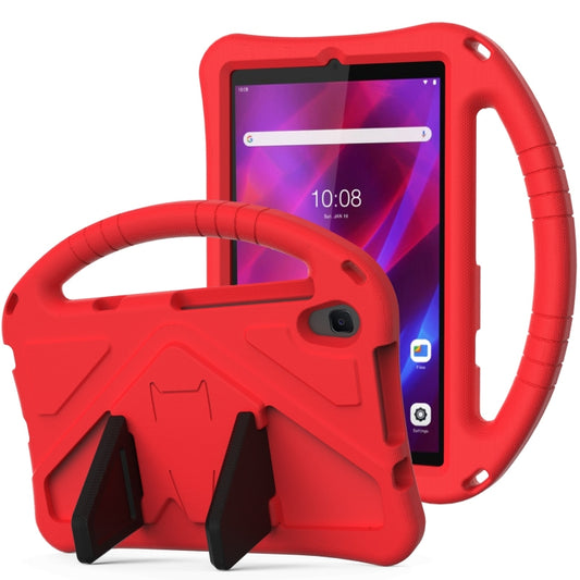 For Lenovo Tab M8 TB-8505F/X(HD)/8705 EVA Flat Anti Falling Protective Case Shell with Holder(Red) - For Lenovo by buy2fix | Online Shopping UK | buy2fix