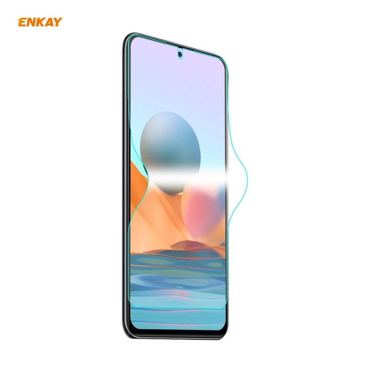 For Redmi Note 10 Pro / Note 10 Pro Max ENKAY Hat-Prince Full Glue Full Coverage Screen Protector Explosion-proof Hydrogel Film - Mobile Accessories by ENKAY | Online Shopping UK | buy2fix