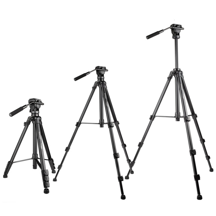 YUNTENG VCT-999 2m Aluminum Tripod Mount with Fluid Drag Damping Head - Tripods by YUNTENG | Online Shopping UK | buy2fix