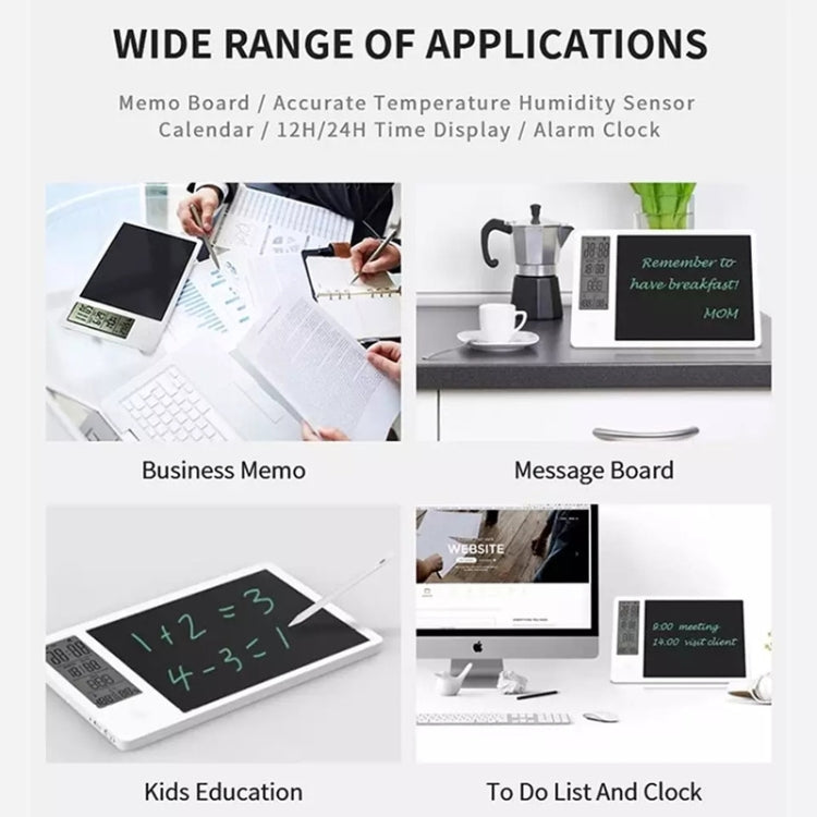 HYD-1004 10 Inch Portable LCD Desktop Tablet Electronic Calendar Writing Pad Board -  by buy2fix | Online Shopping UK | buy2fix
