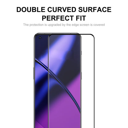 For OnePlus 11 5pcs ENKAY Hat-Prince 3D Hot Bending Explosion-proof Full Glue Tempered Glass Film - OnePlus Tempered Glass by ENKAY | Online Shopping UK | buy2fix