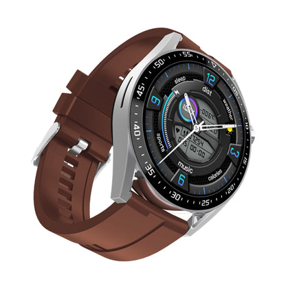 EC33 Pro 1.48 inch Color Screen Smart Watch,Support Heart Rate Monitoring / Blood Pressure Monitoring(Coffee) - Smart Wear by buy2fix | Online Shopping UK | buy2fix