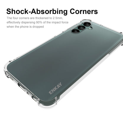 For Samsung Galaxy A24 4G ENKAY Hat-Prince Clear TPU Shockproof Phone Case - Galaxy Phone Cases by ENKAY | Online Shopping UK | buy2fix