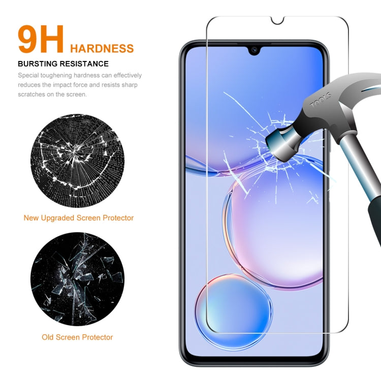 For Huawei Nova Y71 / Enjoy 60 10pcs ENKAY 0.26mm 9H 2.5D High Aluminum-silicon Tempered Glass Film - Huawei Tempered Glass by ENKAY | Online Shopping UK | buy2fix