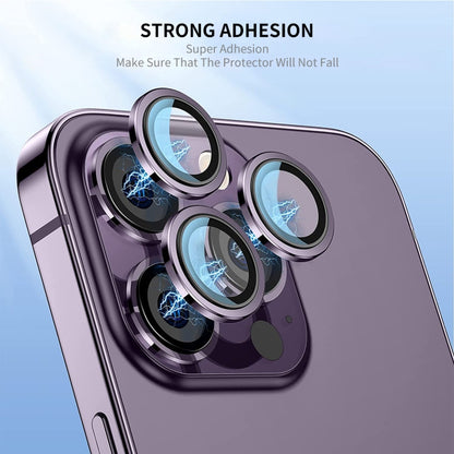 For iPhone 15 / 15 Plus ENKAY AR Anti-reflection Camera Lens Glass Full Film(Black) - iPhone 15 Plus Tempered Glass by ENKAY | Online Shopping UK | buy2fix