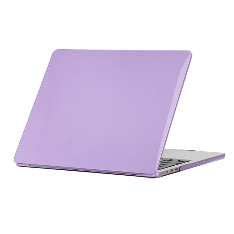 For MacBook Air 15.3 (A2941) ENKAY Hat-Prince Crystal Protective Case Cover Hard Shell(Light Purple) - MacBook Air Cases by ENKAY | Online Shopping UK | buy2fix