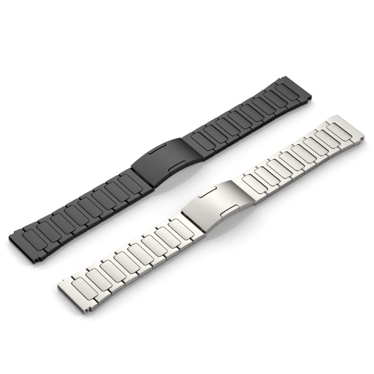 For Huawei Watch GT3 46mm 22mm I-Shaped Titanium Alloy Watch Band(Grey) - Watch Bands by buy2fix | Online Shopping UK | buy2fix