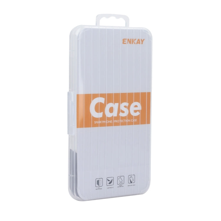 For iPhone 15 Pro Max ENKAY MagSafe Matte TPU Phone Case with Lens Film(Dark Blue) - iPhone 15 Pro Max Cases by ENKAY | Online Shopping UK | buy2fix