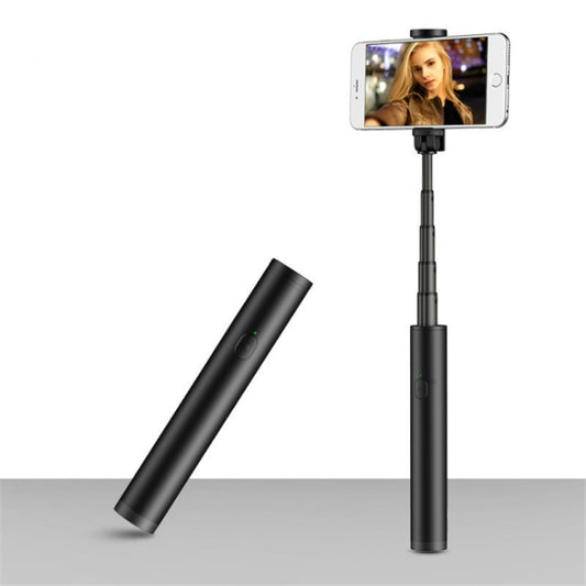 Mini Wireless Bluetooth Phone Selfie Stick Aluminum Handheld Selfie Stick Travel Artifact(Black) - Consumer Electronics by buy2fix | Online Shopping UK | buy2fix