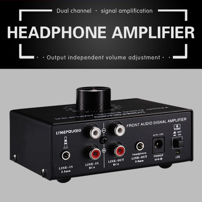 B015 Front Stereo Signal Amplifier Booster Headphones Speaker Amplifier Headset Dual-Audio Source - Consumer Electronics by buy2fix | Online Shopping UK | buy2fix