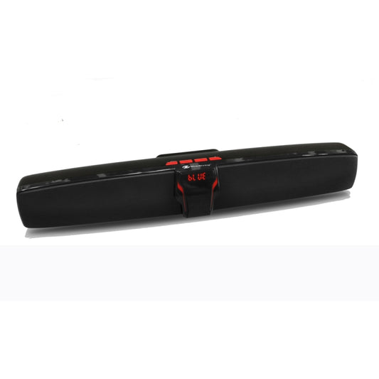 New Rixing NR7017 TWS Portable 10W Stereo Surround Soundbar Bluetooth Speaker with Microphone(Black) - Desktop Speaker by NewRixing | Online Shopping UK | buy2fix