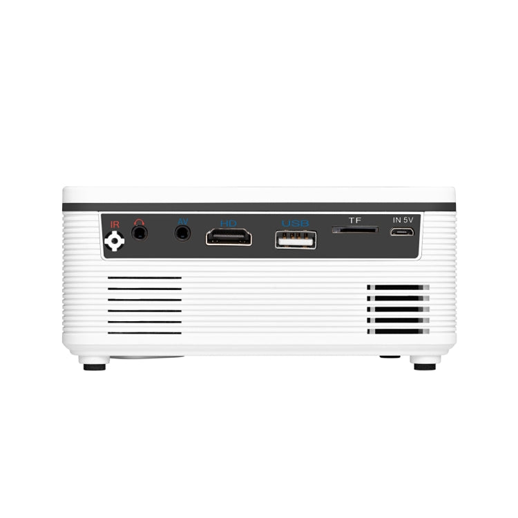 S361 80 lumens 320 x 240 Pixel Portable Mini Projector, Support 1080P, UK Plug(White) - Consumer Electronics by buy2fix | Online Shopping UK | buy2fix