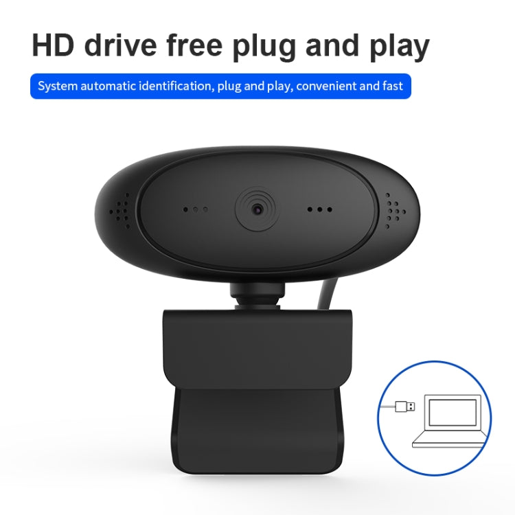 Full HD 1080P Webcam Built-in Microphone Smart Web Camera USB Streaming Live Camera With Noise Cancellation -  by buy2fix | Online Shopping UK | buy2fix