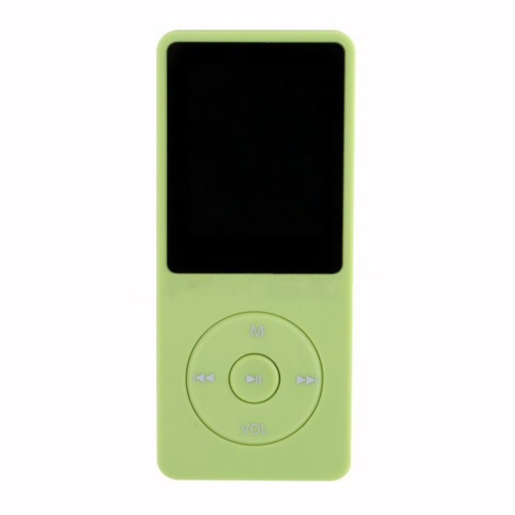 Fashion Portable LCD Screen FM Radio Video Games Movie MP3 MP4 Player Mini Walkman, Memory Capacity:4GB(Green) - Consumer Electronics by buy2fix | Online Shopping UK | buy2fix