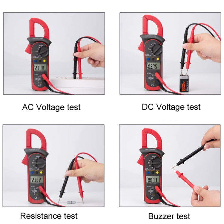 ANENG ST201 AC And DC Digital Clamp Multimeter Voltage And Current Measuring Instrument Tester( Blue) - Consumer Electronics by ANENG | Online Shopping UK | buy2fix