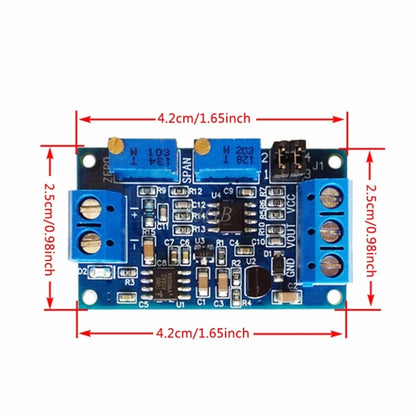 Current to Voltage Module 0 / 4-20mA to 0-3.3V5V10V Voltage Transmitter Signal Conversion Conditioning Adapter - Boards & Shields by buy2fix | Online Shopping UK | buy2fix