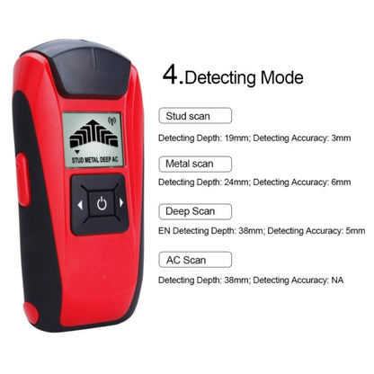 G120 Metal Wood Cable Wire Reinforced Tester Multifunctional Wall Metal Detection Instrument - Consumer Electronics by buy2fix | Online Shopping UK | buy2fix