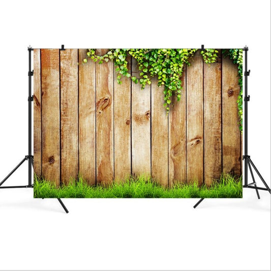 2.1m x 1.5m Flower Vine Vintage Wooden Board for Children Photographing Photography Background Cloth - Camera Accessories by buy2fix | Online Shopping UK | buy2fix