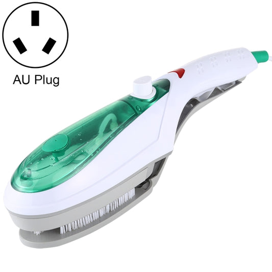 Handheld Garment Steamer Brush Portable Clothes Steam Iron, AU Plug 220V(Green) - Home & Garden by buy2fix | Online Shopping UK | buy2fix