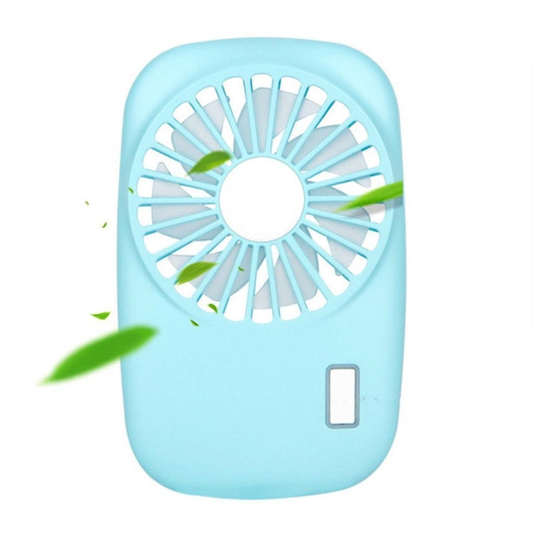 Portable Hand Held USB Rechargeable Mini Fan(Blue) - Consumer Electronics by buy2fix | Online Shopping UK | buy2fix