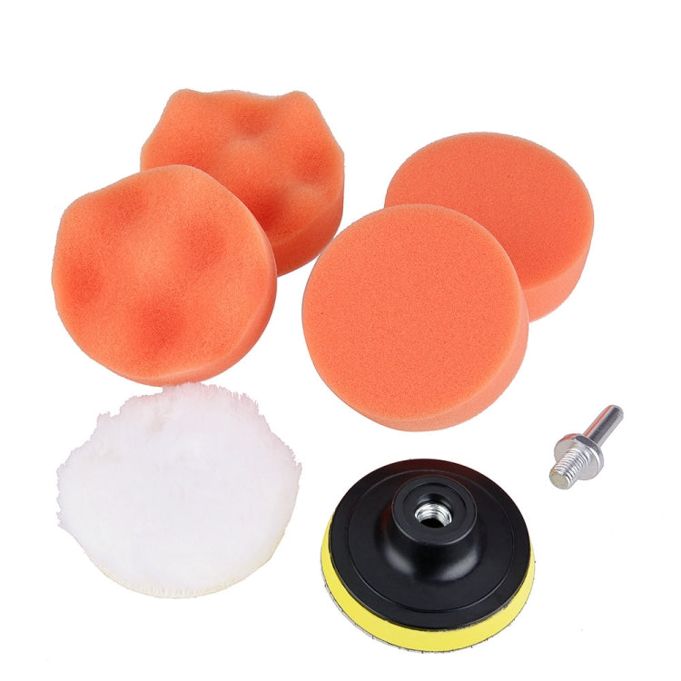 7 in 1 Buffing Pad Set Thread Auto Car Polishing Pad Kit for Car Polisher, Size:4 inch - Polishing Machine & Accessories by buy2fix | Online Shopping UK | buy2fix