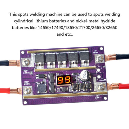 Start Treasure Version 12V Digital Display DIY Battery Spot Welding Machine Pen Control, Style:6 Square Pen - Home & Garden by buy2fix | Online Shopping UK | buy2fix