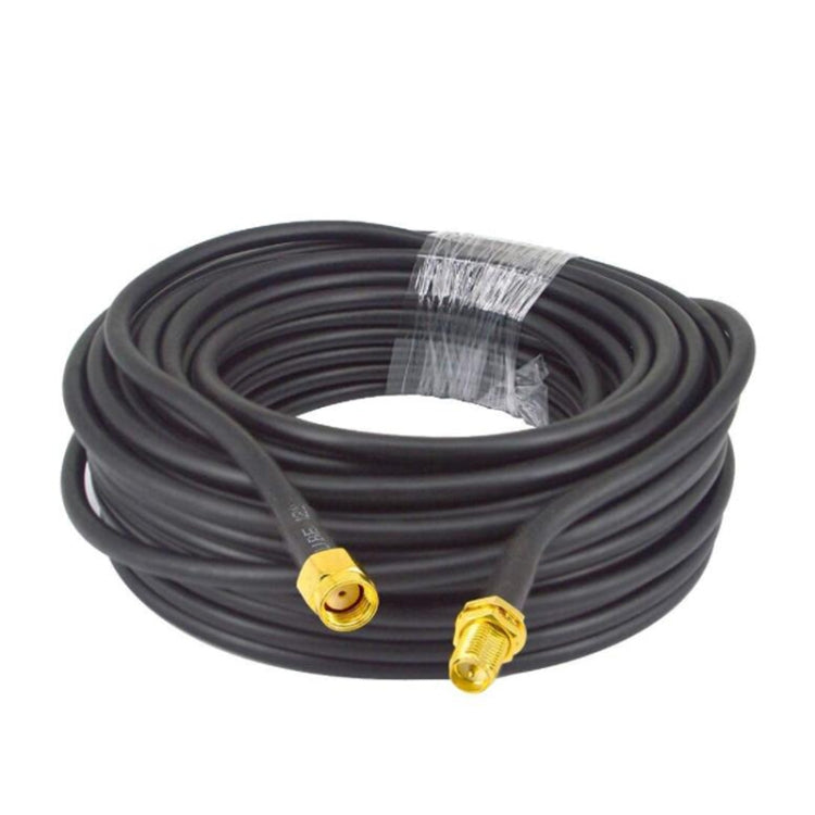 RP-SMA Male To RP-SMA Female RG58 Coaxial Adapter Cable, Cable Length:0.5m - Connectors by buy2fix | Online Shopping UK | buy2fix