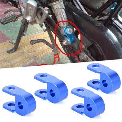 2 Pairs Shock Absorber Extender Height Extension for Motorcycle Scooter, Size: Small(Blue) - In Car by buy2fix | Online Shopping UK | buy2fix