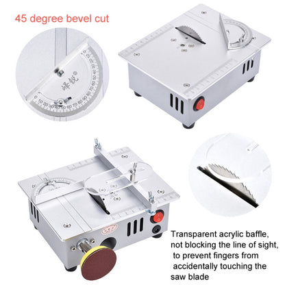 S6  96W Multifunctional Model Desktop Mini Table Saw Cutter,Spec: High-end Version(EU Plug) - Electric Saws & Accessories by buy2fix | Online Shopping UK | buy2fix