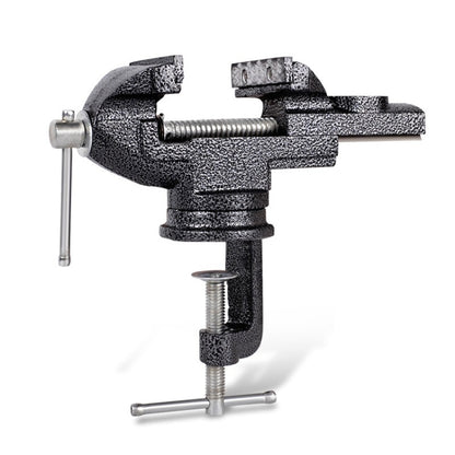 360-Degree Rotating Small Vise Table Flat Universal Table Clamp, Random Color Delivery, Size:60mm - Others by buy2fix | Online Shopping UK | buy2fix