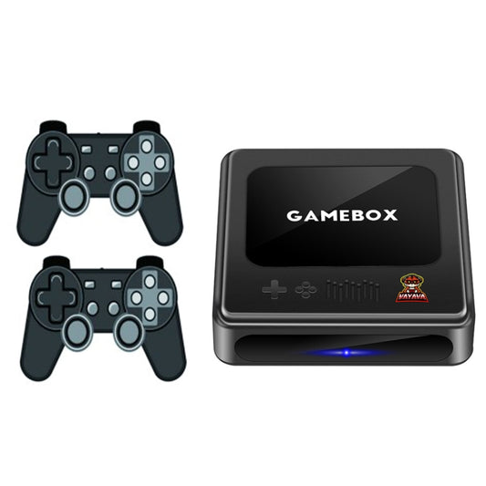 GD10 64G Built-In 30000+ Games Dual System Set-Top Box 3D Home 4K HD  TV Game Console Box EU Plug(Black) - Pocket Console by buy2fix | Online Shopping UK | buy2fix