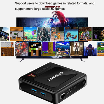 GD10 64G Built-In 30000+ Games Dual System Set-Top Box 3D Home 4K HD  TV Game Console Box US Plug(White) - Pocket Console by buy2fix | Online Shopping UK | buy2fix