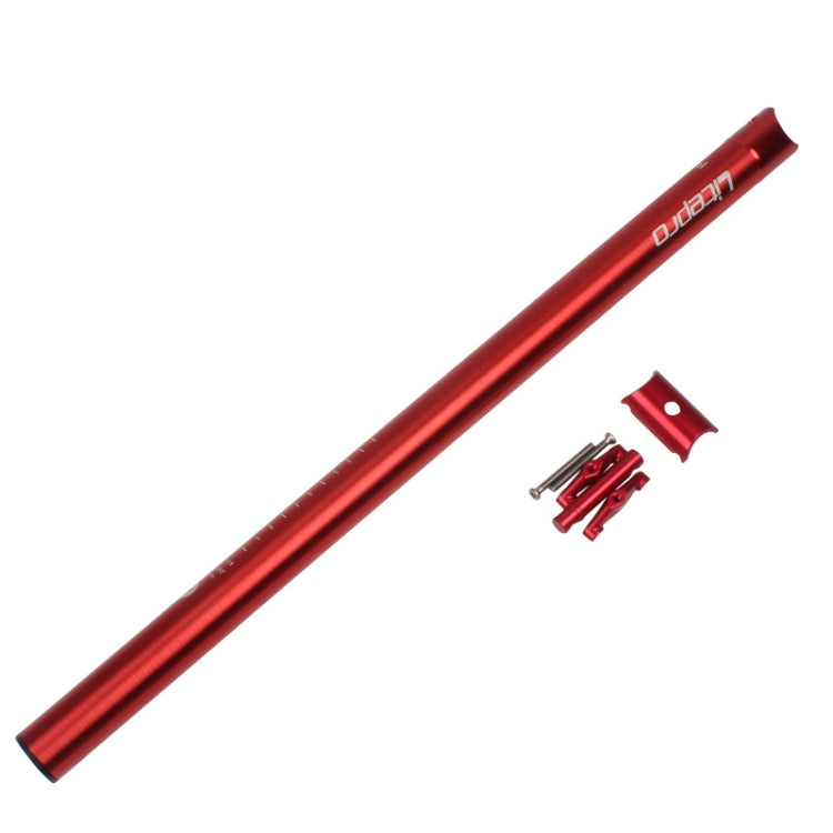 Litepro 412 Folding Bicycle Seatpost 33.9mm LP Plum Blossom Seat Tube, Colour: Red - Outdoor & Sports by Litepro | Online Shopping UK | buy2fix