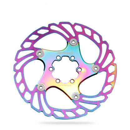 IIIPRO Floating Disc Road Mountain Bike Six Nail Disc Brake Disc, Size:160mm(Colorful) - Others by IIIPRO | Online Shopping UK | buy2fix